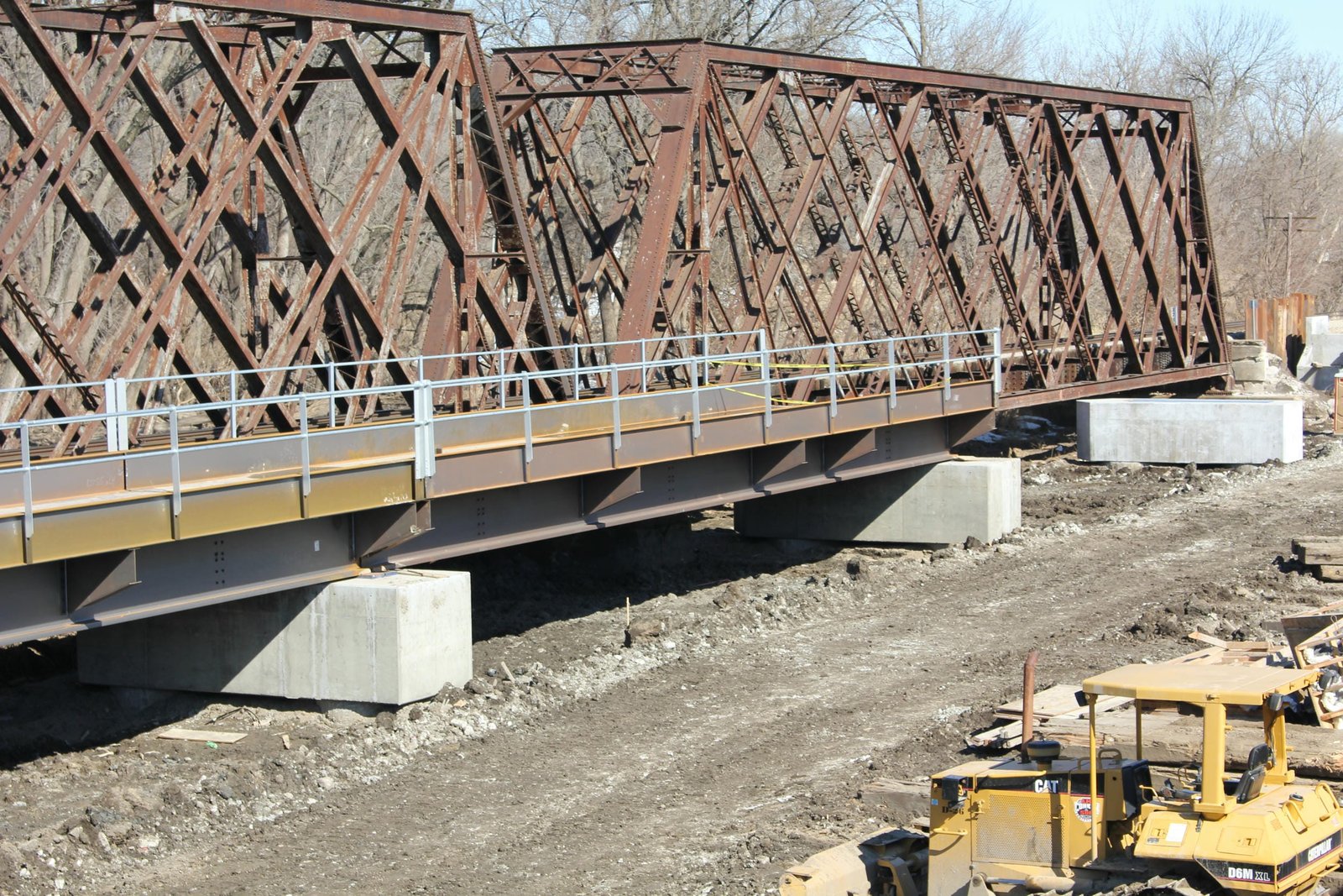 New bridge during construction